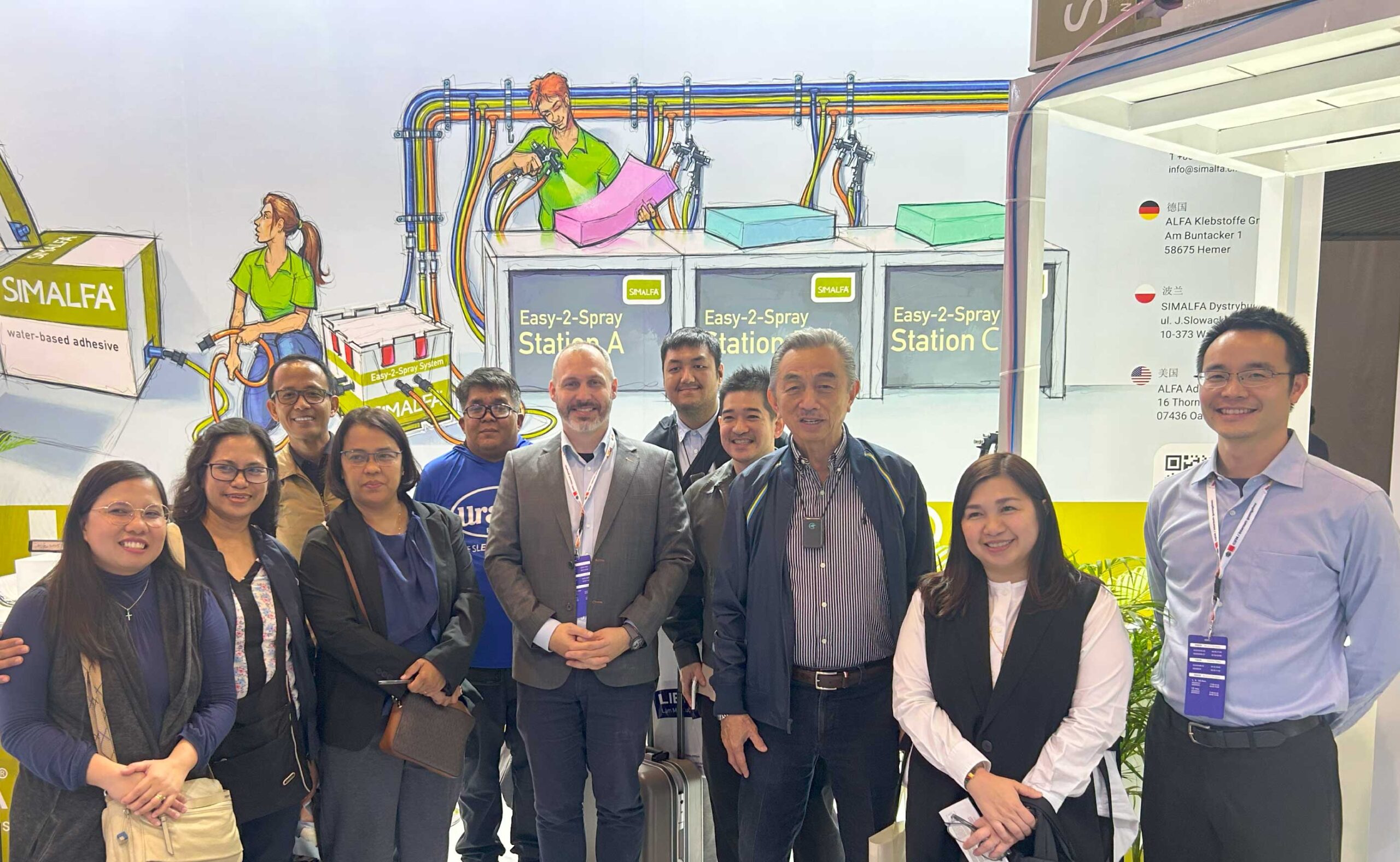 SIMALFA® zachwyca na targach interzum guangzhou 2025